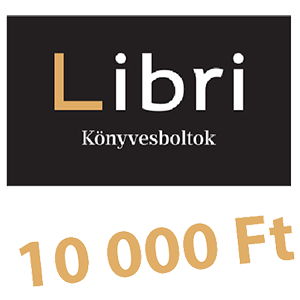 10.000 forint értékű Libri utalvány