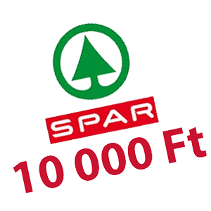 10.000 forint értékű SPAR utalvány